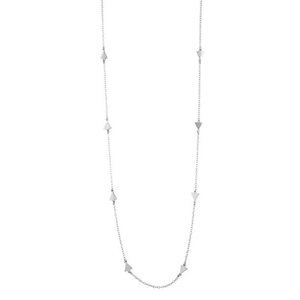 Triangle charms necklace  Triangle charm choker  Minimalist necklace